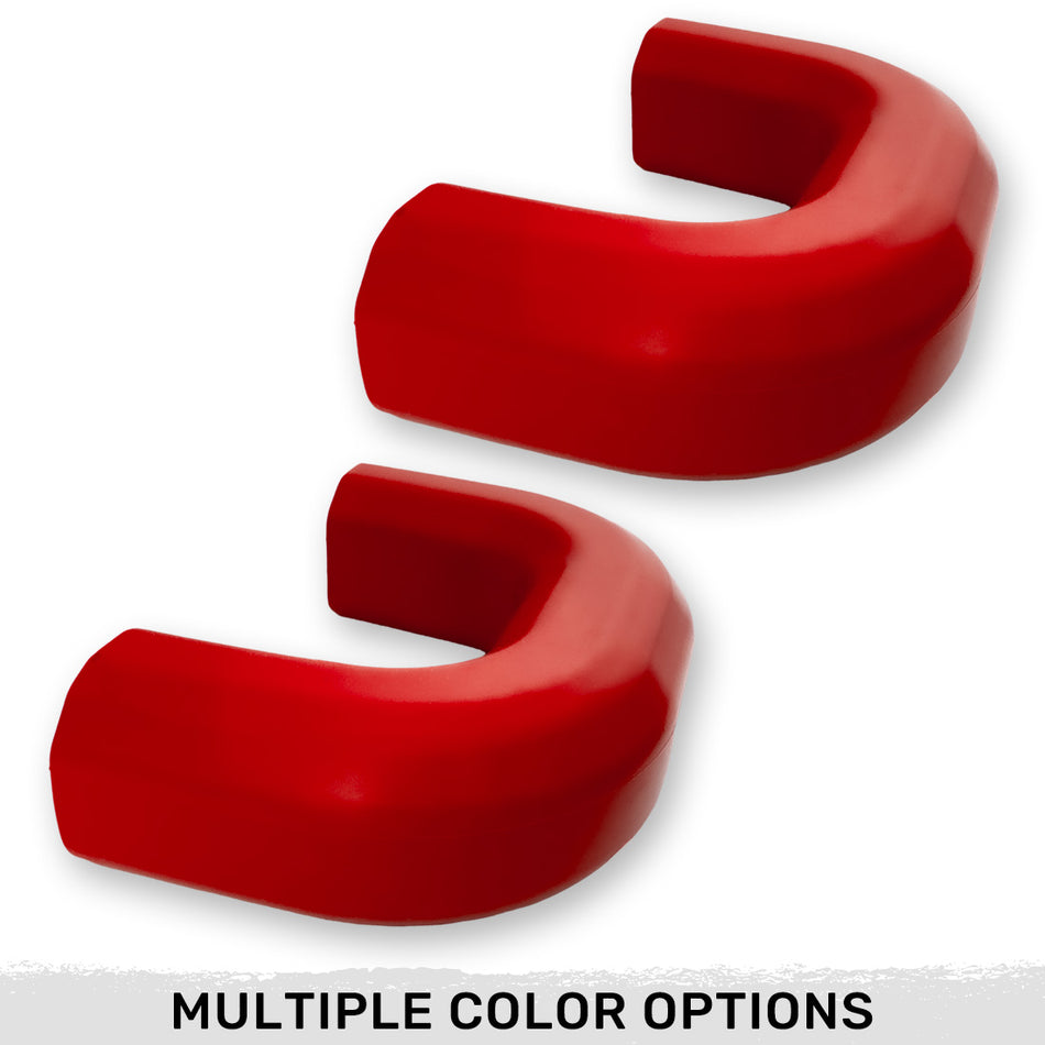 GMC & Chevy 20-24 2500/3500 Tow Hook Covers 2-Piece Set of Silicone Covers - Multiple Colors