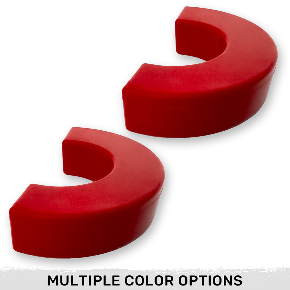GMC & Chevy 20-24 1500 Tow Hook Covers 2-Piece Set of Silicone Covers - Multiple Colors