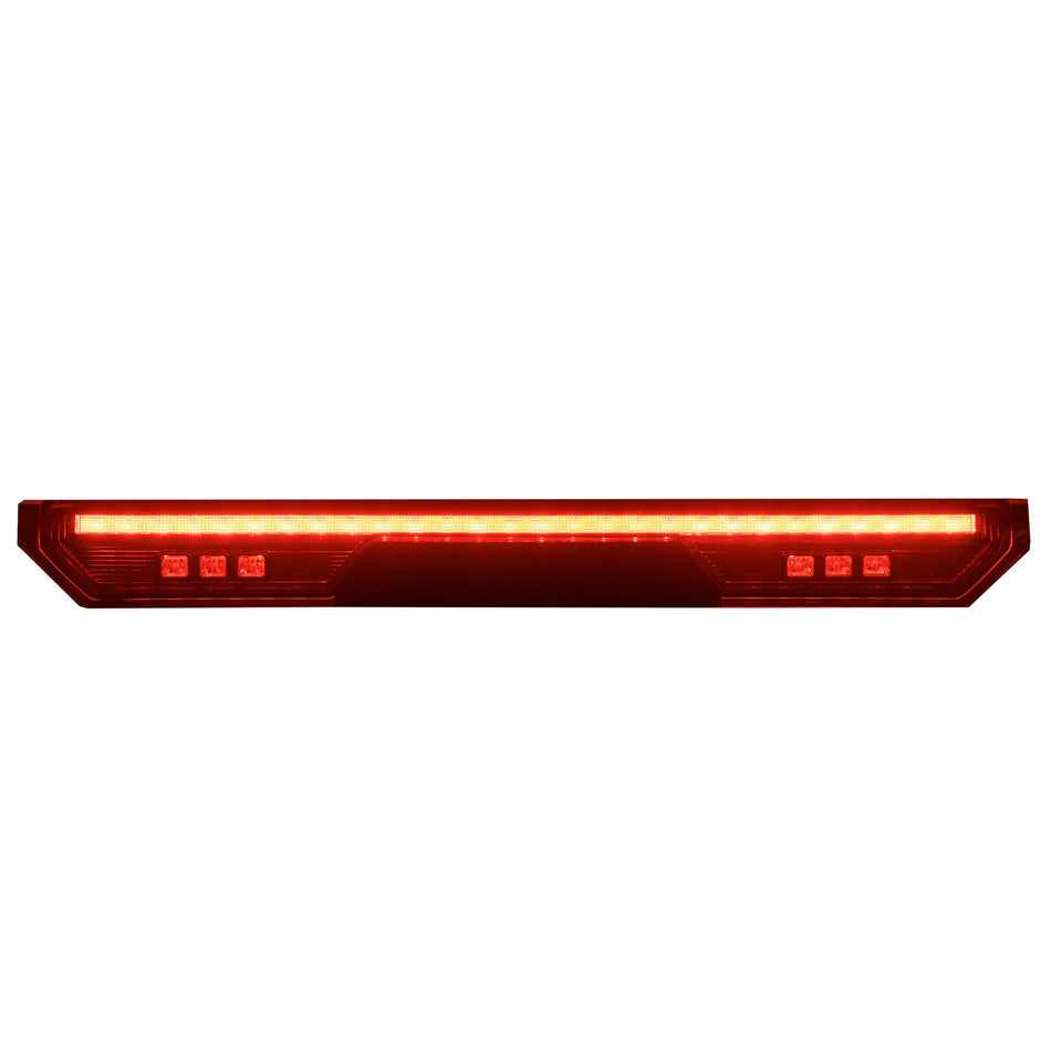 GMC Sierra & Chevy Silverado 1500 19-24 3rd Brake Light Kit in Clear (For Cargo Bed Camera Models Only)