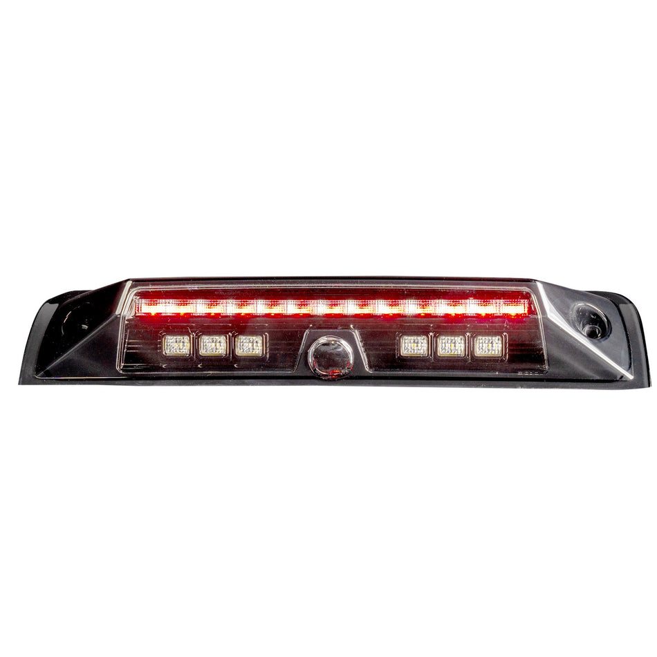 Dodge 19-24 RAM 1500 Red LED 3rd Brake Light with Cargo Bed Camera and Clear Lens