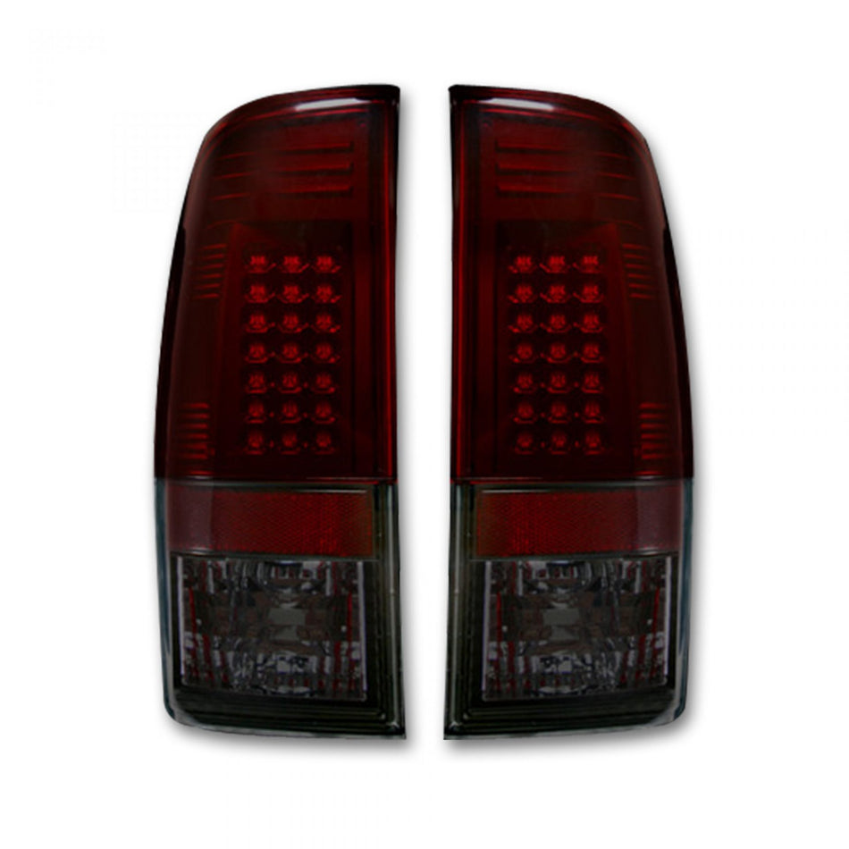Ford F250HD/350/450/550 Super Duty 08-16 Tail Lights LED in Dark Red Smoked