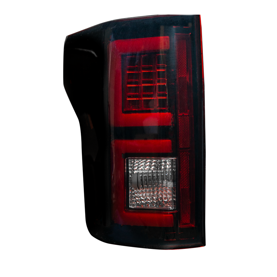 Ford F150 15-17 Tail Lights LED in Dark Red Smoked