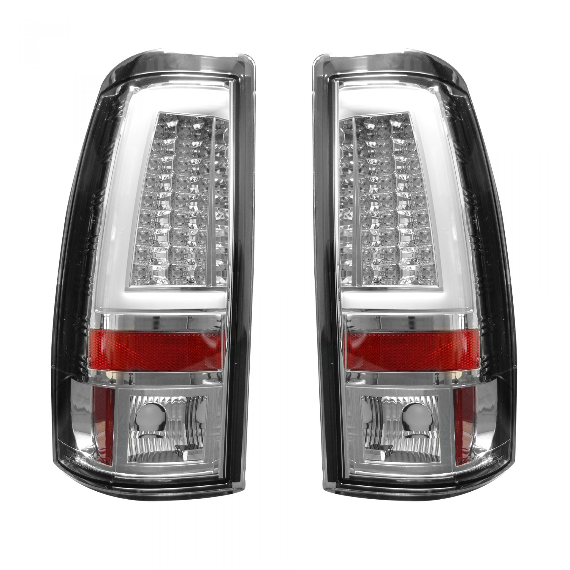 Chevy Silverado &amp; GMC Sierra 99-07 Tail Lights OLED in Clear