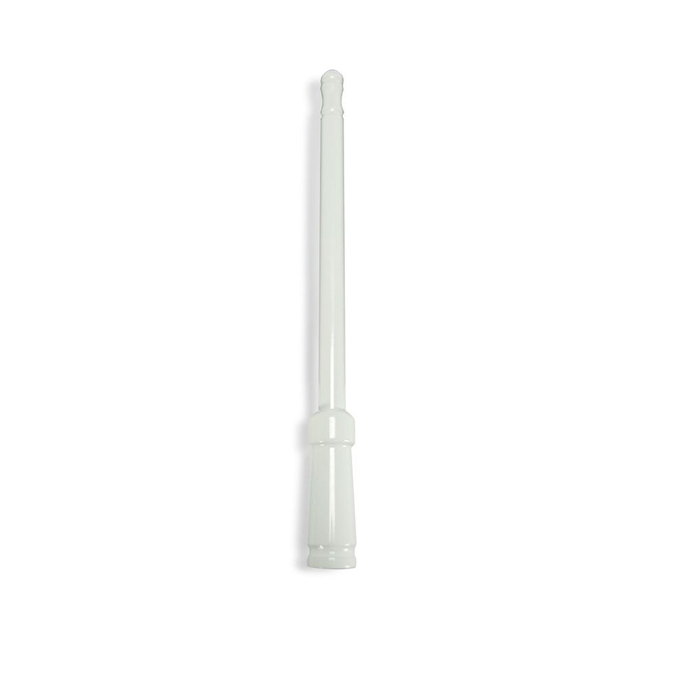 Aluminum 8" Antenna (Fits OEM Factory Threaded Antenna) in White