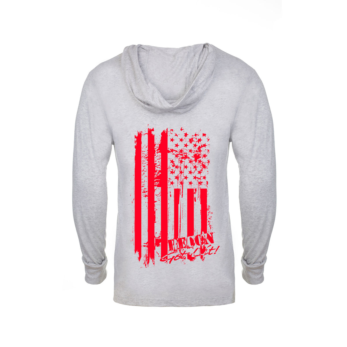 Long Sleeve | RECON American Flag Logo Hoodie
