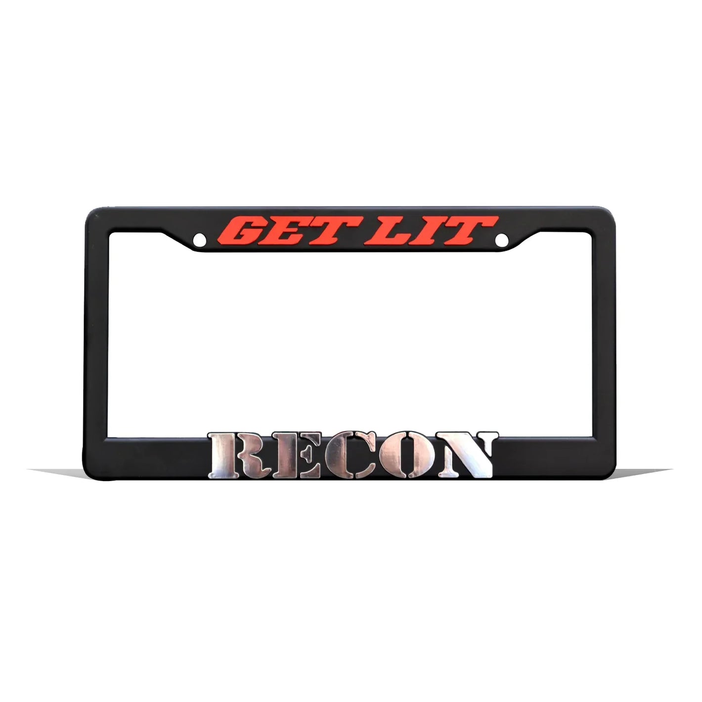 RECON License Plate Frames
