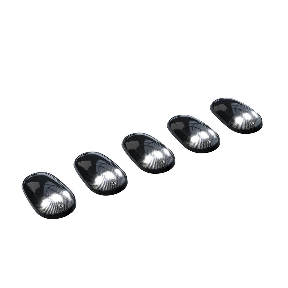 Dodge RAM Heavy-Duty 2500/3500 03-18 5 Piece Cab Roof Lights Led Smoked Lens in White