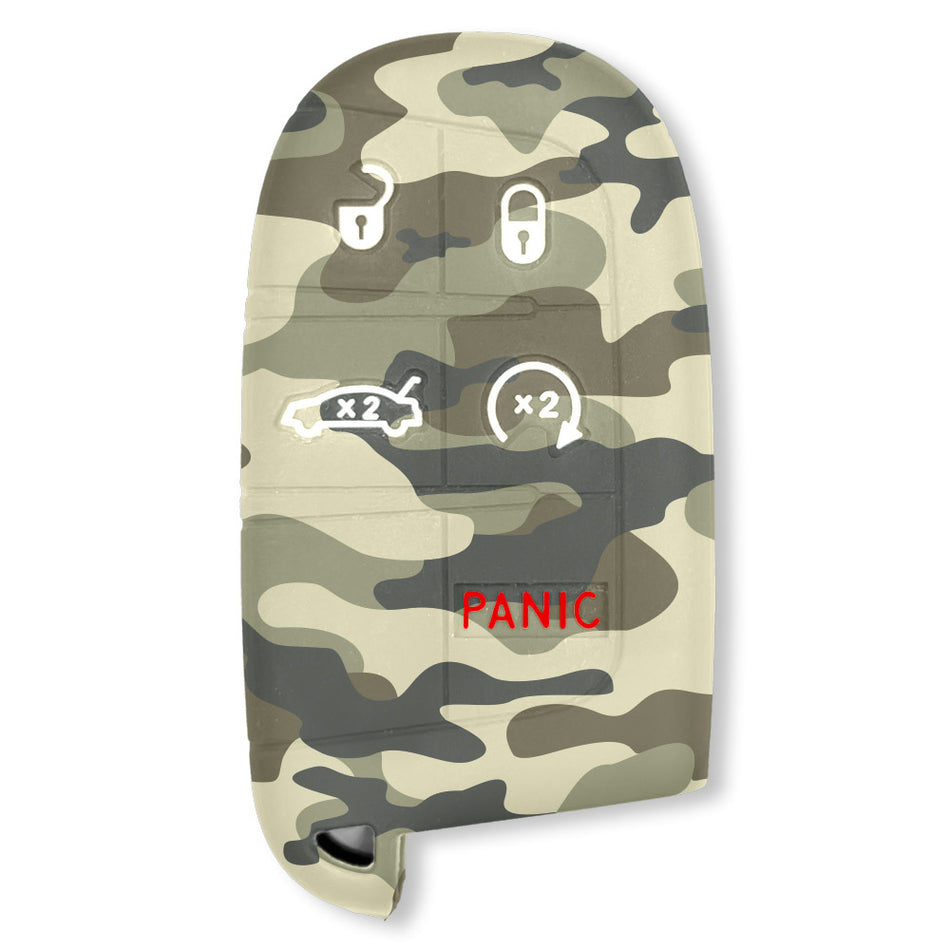 Dodge 13-18 RAM (1500, 2500, 3500) 1-Piece 100% Silicone Rubber Key Fob Cover - Multiple Colors