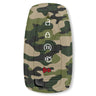 Ford 18-26 F150, Raptor & Super Duty 1-Piece 100% Silicone Rubber Smart Key Fob Cover - Multiple Colors - ARMY CAMO