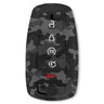Ford 18-26 F150, Raptor & Super Duty 1-Piece 100% Silicone Rubber Smart Key Fob Cover - Multiple Colors - MIDNIGHT CAMO