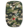 GMC & Chevy 19-21 Sierra & Silverado 1-Piece 100% Silicone Rubber Key Fob Cover - Multiple Colors - ARMY CAMO