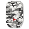 GMC & Chevy 19-21 Sierra & Silverado 1-Piece 100% Silicone Rubber Key Fob Cover - Multiple Colors - ARCTIC CAMO