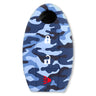Nissan 16-26 Titan & Frontier 1-Piece 100% Silicone Rubber 3-Button & 4-Button Key Fob Cover - Multiple Colors - 3-BUTTON OVAL / BLUE CAMO