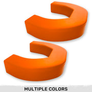 Dodge 21-26 RAM 2500/3500 Tow Hook Covers 2-Piece Set of Silicone Covers Standard & LED Options - Multiple Colors