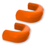 Chevy 20-26 Silverado 2500/3500 Tow Hook Covers 2-Piece Set of Silicone Covers Standard & LED Options - Multiple Colors - ORANGE / STANDARD (NO LED)