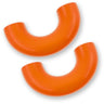 Ford 15-26 F150 & Raptor Tow Hook Covers 2-Piece Set of Silicone Covers Standard & LED Options - Multiple Colors - ORANGE / STANDARD (NO LED)