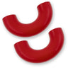 Ford 15-26 F150 & Raptor Tow Hook Covers 2-Piece Set of Silicone Covers Standard & LED Options - Multiple Colors - RED / STANDARD (NO LED)