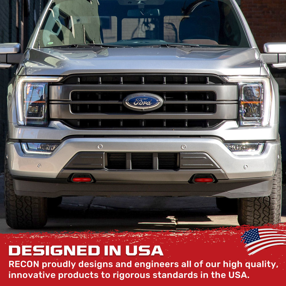 Ford 15-23 F150 & Raptor Tow Hook Covers 2-Piece Set of Silicone Cover ...