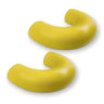 Ford 17-26 Super Duty Tow Hook Covers 2-Piece Set of Silicone Covers Standard & LED Options - Multiple Colors - YELLOW / STANDARD (NO LED)