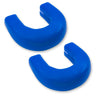 GMC 20-26 Sierra 2500/3500 Tow Hook Covers 2-Piece Set of Silicone Covers Standard & LED Options - Multiple Colors - BLUE / STANDARD (NO LED)