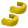 Chevy 20-26 Silverado 2500/3500 Tow Hook Covers 2-Piece Set of Silicone Covers Standard & LED Options - Multiple Colors - YELLOW / STANDARD (NO LED)