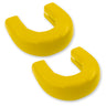GMC 20-26 Sierra 2500/3500 Tow Hook Covers 2-Piece Set of Silicone Covers Standard & LED Options - Multiple Colors - YELLOW / STANDARD (NO LED)