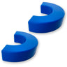 Chevy 20-26 Silverado 1500 Tow Hook Covers 2-Piece Set of Silicone Covers Standard & LED Options - Multiple Colors - BLUE / STANDARD (NO LED)