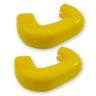GMC 20-26 Sierra 1500 Tow Hook Covers 2-Piece Set of Silicone Covers Standard & LED Options - Multiple Colors - YELLOW / STANDARD (NO LED)