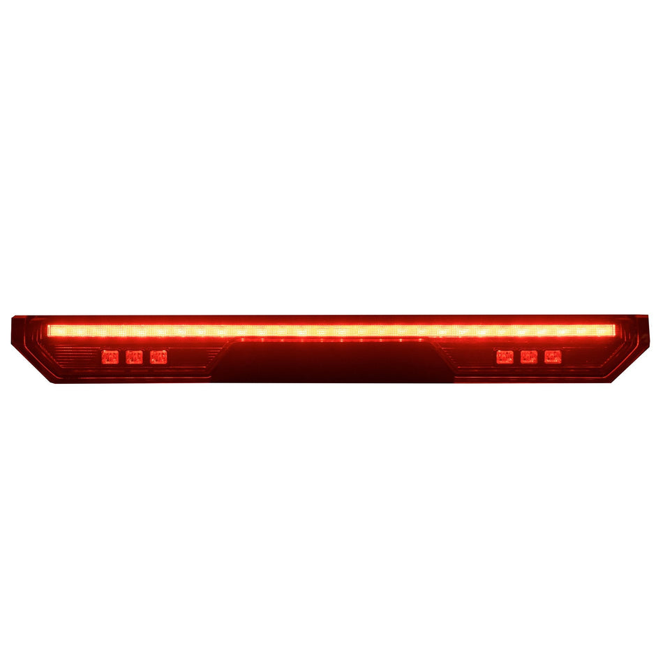 GMC Sierra & Chevy Silverado 2500/3500 20-24 3rd Brake Light Kit in Clear (For Cargo Bed Camera Models Only)