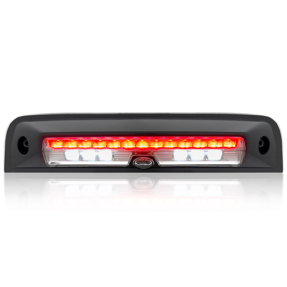 Dodge 19-24 RAM 1500 Red LED 3rd Brake Light with Cargo Bed Camera and Clear Lens