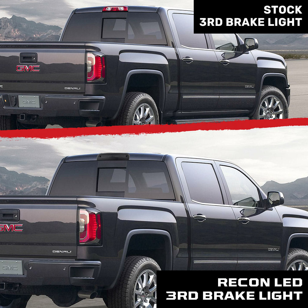 LED Third 3rd Brake Light For 2014-18 GMC Sierra/Chevy Silverado 1500 2500 3500 - Foto 5