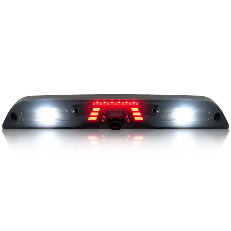 Ford 23-26 F150, Super Duty & Ranger 3rd Brake Light - Fits Models with Cargo Bed Camera - CREE XML LEDs - Smoked Lens