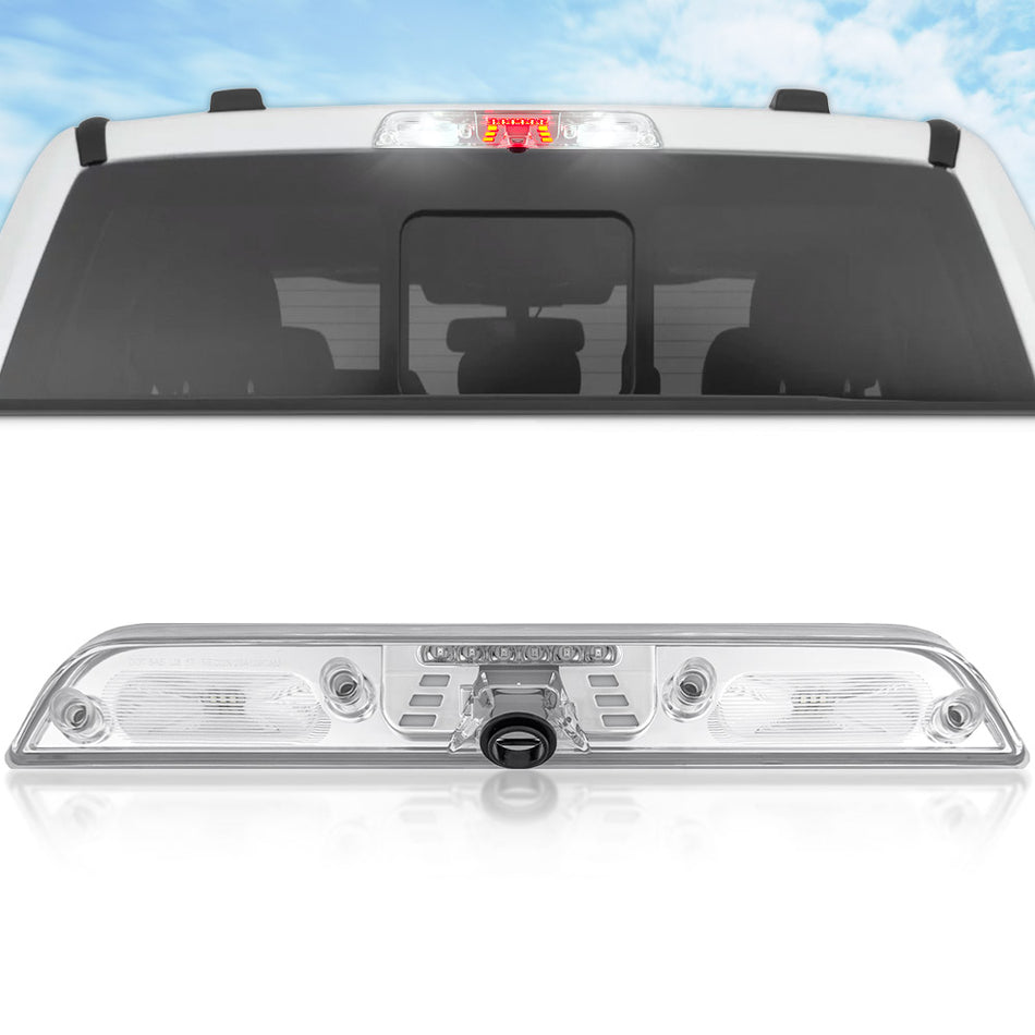 Ford F150 15-24 3rd Brake Light - Fits Models with Cargo Bed Camera - CREE XML LEDs in Clear Lens