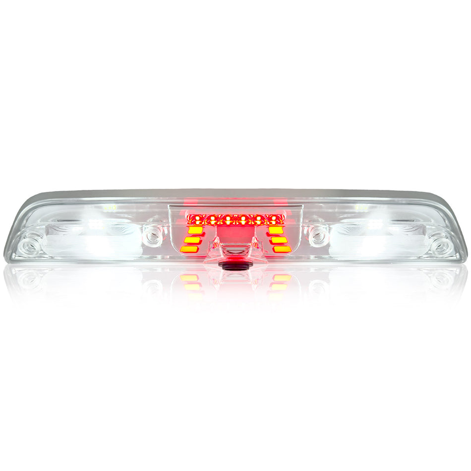 Ford F150 15-24 3rd Brake Light - Fits Models with Cargo Bed Camera - CREE XML LEDs in Clear Lens