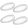 GMC Sierra & Chevy Silverado 99-14 Fender LED Lights (4-Piece Set) - Multiple Lens & Colors - WHITE / CLEAR