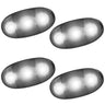 Ford 11-26 Super Duty Dually F350, F450 Fender LED Lights (4-Piece Set) - Multiple Lens & Colors - WHITE / CLEAR