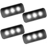 Dodge RAM 3500 Dually 10-26 Fender LED Lights (4-Piece Set) - Multiple Lens & Colors - WHITE / SMOKED