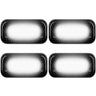 GMC Sierra & Chevy Silverado 15-26 (3rd & 4th Gen) Dually Fender Lights (4-Piece Set) - Multiple Lens & Colors - WHITE / SMOKED