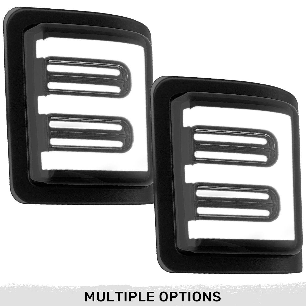 Smoke LED Side Mirror Turn Signal Lights For 2008-2015 Super Duty F250/F350 - Replacement Kit