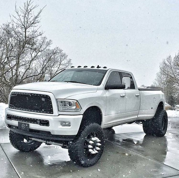 Dodge Heavy-Duty 2500/3500 03-19 5 Piece Cab Roof Light Set OLED Smoked Lens in White