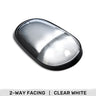 Dodge RAM Heavy-Duty 2500/3500 03-18 Single 1-Piece Cab Roof Light 2-Way Front & Rear Facing Ultra High-Power LEDs Multiple Lens & Colors - WHITE / CLEAR
