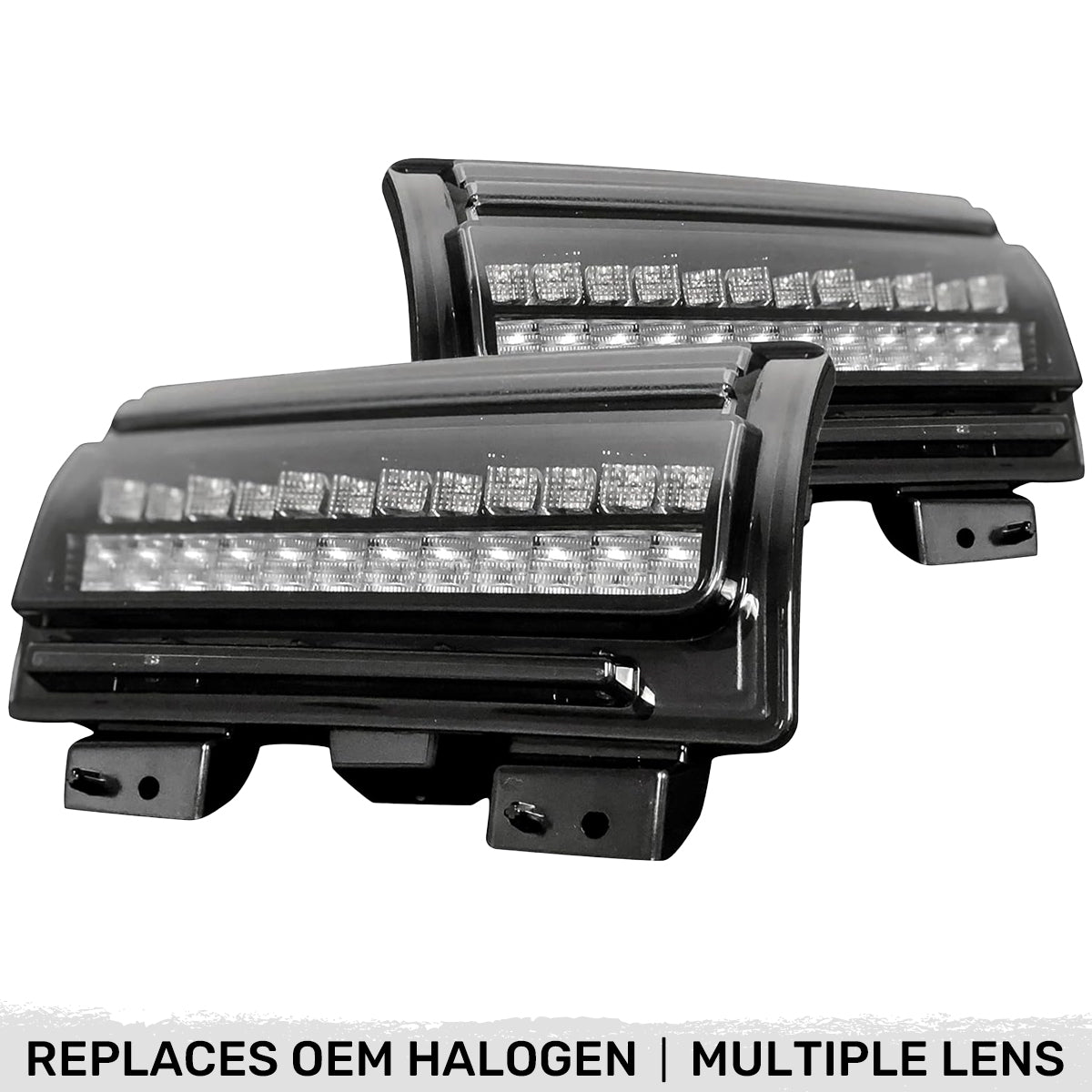 Jeep Wrangler JL 18-26 & Gladiator Ultra Bright White DRL OLED