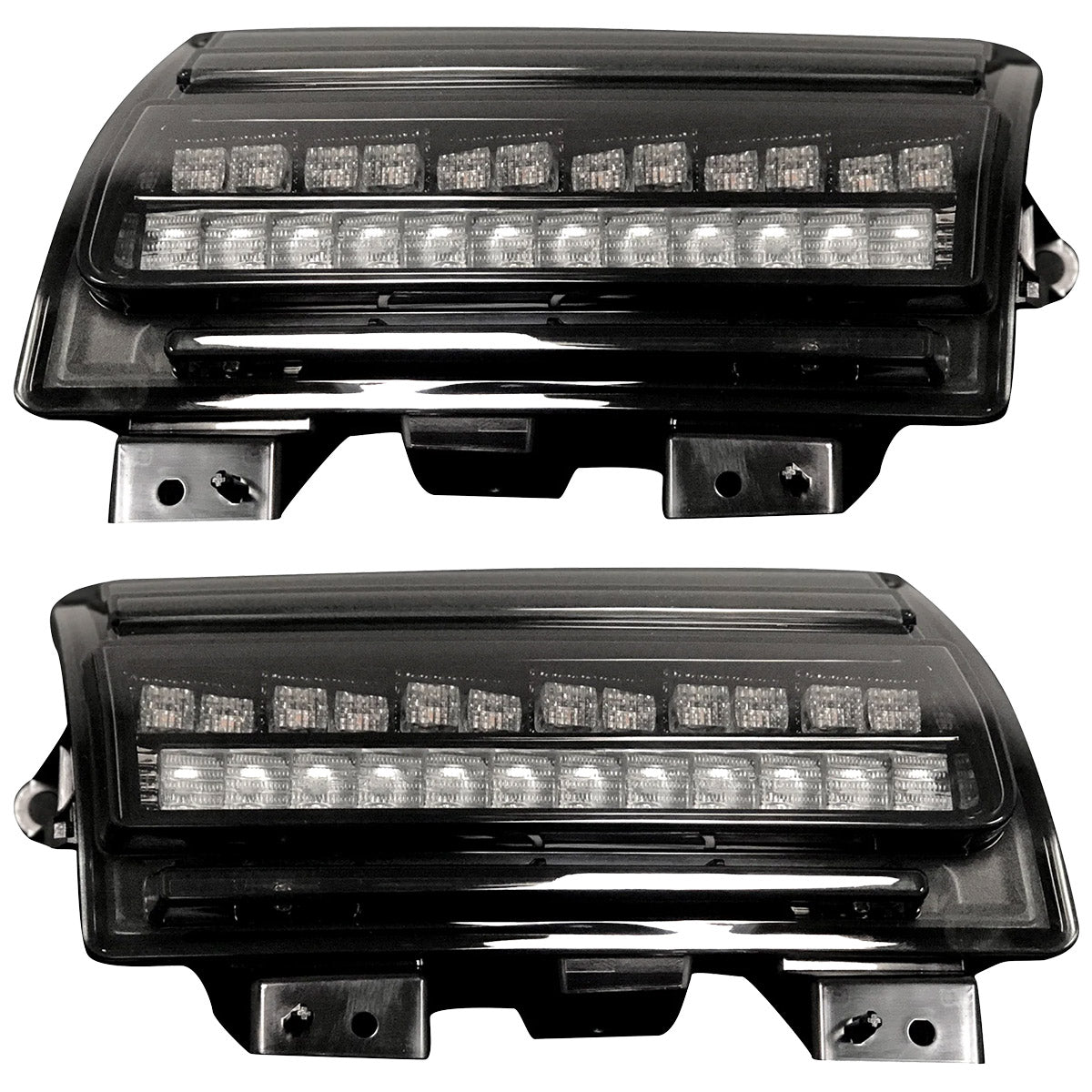 Jeep Wrangler JL 18-25 Ultra Bright White DRL OLED Amber Scanning