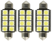 RECON 264164 Dodge LED Dome Light Set Replacement - Fits Dodge RAM 02-08 1500 & 03-09 2500/3500