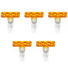 Ford Super Duty 99-16 1-Watt 5 Cab Light Bulbs LED in White or Amber - 5 Piece Kit - AMBER