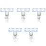 Ford Super Duty 99-16 1-Watt 5 Cab Light Bulbs LED in White or Amber - 5 Piece Kit - WHITE
