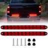 Universal 16" Mini LED Light Bars 2-PC Ultra Bright Running Lights, Red Turn Signals & Brake Lights For Trucks, Trailers, RVs - Multiple Options - RED