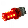 3057/3157/3357/3457/4057/4157 360 Degree Ultra High Power 3-Watt SMD 18 LED Bulb - Multiple Colors - RED