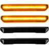 GMC 20-26 Sierra HD 2500/3500 (4th Gen) Fender Lenses (4-Piece Set) Ultra Bright LED Lights - Multiple Options - AMBER / SMOKED