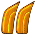 Cadillac 21-24 Escalade & GMC 21-24 Yukon/Yukon XL/Yukon Denali (5th Gen) & 21-24 Chevy Tahoe/Suburban (5th GEN) LED Front Fender Lens White or Amber LEDs - Smoked or Clear Lens